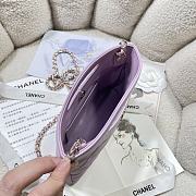 CHANEL | 24C 31 Mini Nano Bag Purble - 5