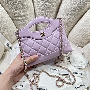 CHANEL | 24C 31 Mini Nano Bag Purble - 2