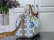 LOUIS VUITTON | Speedy Bandoulière Bag 25 Lagoon Blue M11264 - 4