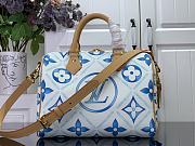 LOUIS VUITTON | Speedy Bandoulière Bag 25 Lagoon Blue M11264 - 3