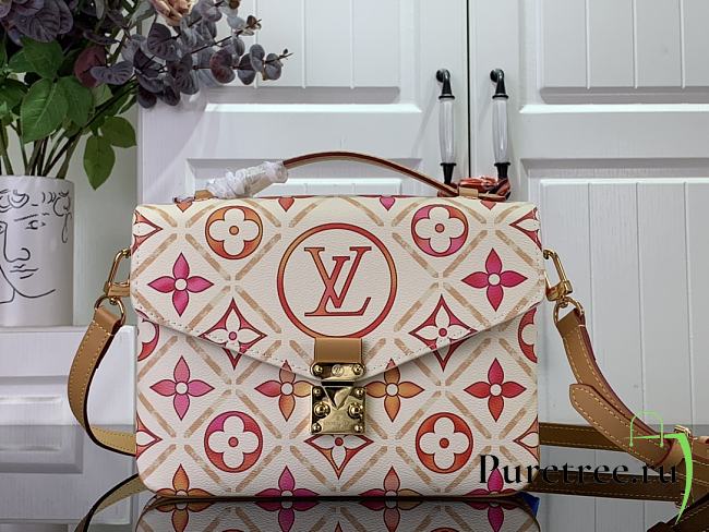 LOUIS VUITTON | Flower Patterns Monogram Coral color - 1