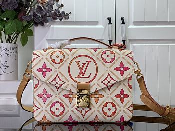 LOUIS VUITTON | Flower Patterns Monogram Coral color