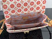 LOUIS VUITTON | Flower Patterns Monogram Coral color - 5