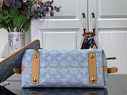 LOUIS VUITTON | CarryAll PM Bag Sky Blue Denim M11462 - 2