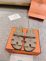 HERMES | Chypre Sandal Beige Calfskin - 1