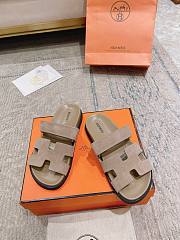 HERMES | Chypre Sandal Beige Calfskin - 4