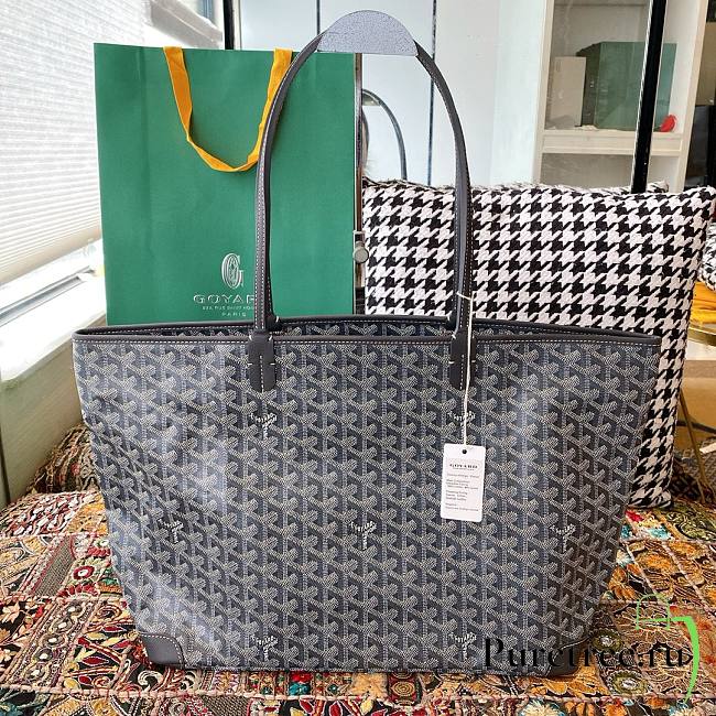 GOYARD | Artois MM Bag In Black - 1