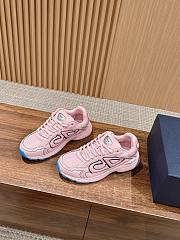 DIOR | B30 Sneaker Pale Pink Mesh and Technical Fabric - 1