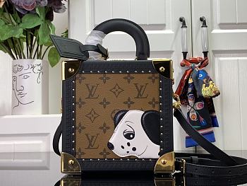 LOUIS VUITTON | Dalmatien Mini Square Trunk Box Bag M11206