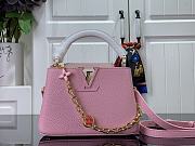 LOUIS VUITTON | Capucines Mini Bag Pink M23951 - 1