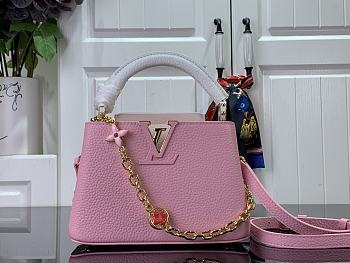 LOUIS VUITTON | Capucines Mini Bag Pink M23951