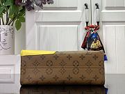 LOUIS VUITTON | OnTheGo PM Bag Monogram Reverse Canvas with Calfskin Patch M47199 - 5