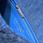 CHANEL | 23P Handbag In Denim Blue - 3