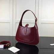 GUCCI | Jackie 1961 Small Shoulder Bag Rosso Ancora Leather - 4