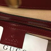 GUCCI | Jackie 1961 Small Shoulder Bag Rosso Ancora Leather - 2