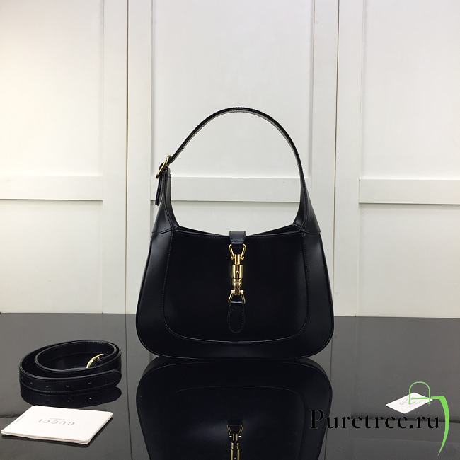 GUCCI | Jackie Small Shoulder Bag Black Leather - 1