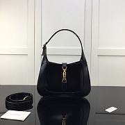 GUCCI | Jackie Small Shoulder Bag Black Leather - 1