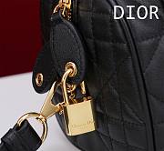 DIOR | Groove 20 Bag Black Macrocannage Calfskin - 4