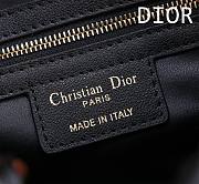 DIOR | Groove 20 Bag Black Macrocannage Calfskin - 6