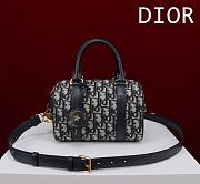 DIOR | Groove 20 Bag Blue Dior Oblique Jacquard - 1