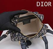 DIOR | Groove 20 Bag Blue Dior Oblique Jacquard - 3