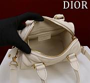 DIOR | Groove 20 Bag Dusty Ivory Macrocannage Calfskin - 3