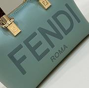 FENDI | By The Way Small Leather Tote Bag Green - 6