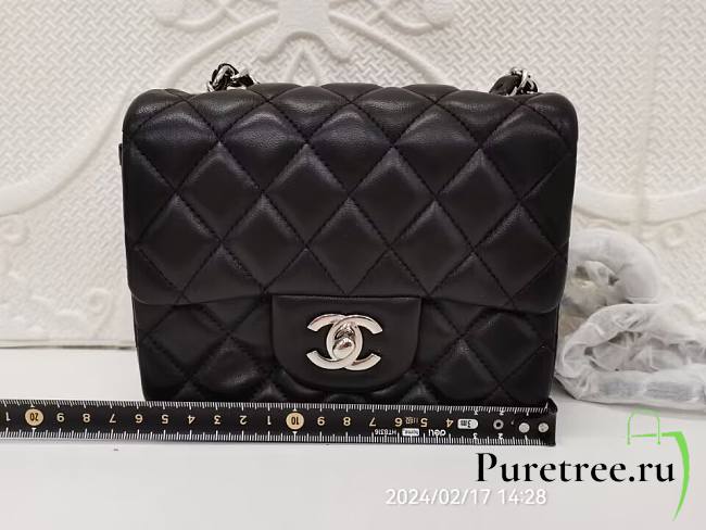 CHANEL | Flap Bag In Black 16 cm - 1