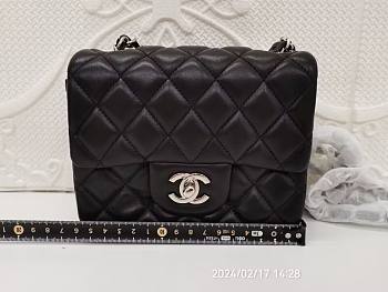 CHANEL | Flap Bag In Black 16 cm