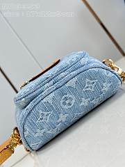 LOUIS VUITTON Mini Bumbag Bag Blue M83353 - 6