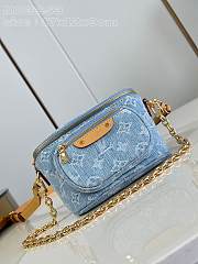 LOUIS VUITTON Mini Bumbag Bag Blue M83353 - 1