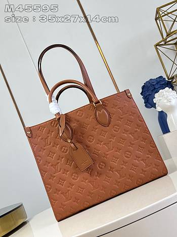 LOUIS VUITTON | OnTheGo MM Bag Brown