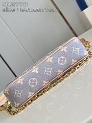 LOUIS VUITTON | Wallet On Chain Ivy Trianon Gray M12778 - 5