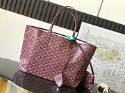 GOYARD | GOYARD | Burgundy Saint Louis PM Tote Bag - 5