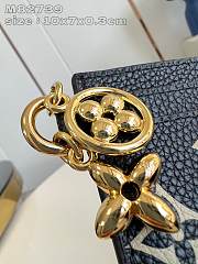 LOUIS VUITTON | Charms Card Holder Black - 3