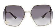 GUCCI | Half Rim Wide Irregular Sunglasses - 1