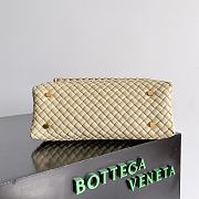 BOTTEGA VENETA | Patti Top Handle Bag Lambskin String Color - 5