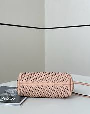 FENDI | First Small Camellia Interlaced Leather Bag - 5