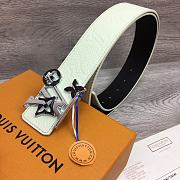 LOUIS VUITTON | Belt In White  - 1