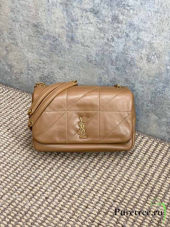 YSL | Saint Laurent Women's Brown Jamie Small Shoulder Bag - 1