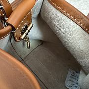 LORO PIANA | Large Bale Bag Smooth Calfskin Warm Tan (L08P) - 5