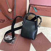 LORO PIANA | Large Bale Bag Smooth Calfskin Black (8000) - 1