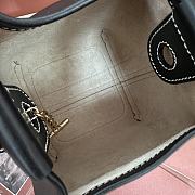 LORO PIANA | Large Bale Bag Smooth Calfskin Black (8000) - 3