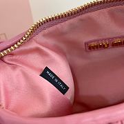 MIUMIU | Wander Matelassé Nappa Leather Hobo Bag Pink - 6