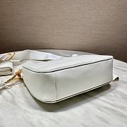 PRADA | Re-Edition 2005 Saffiano Leather Bag In White - 4