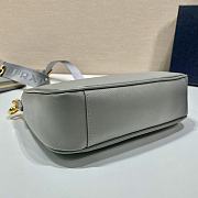 PRADA | Re-Edition 2005 Saffiano Leather Bag In Grey - 6