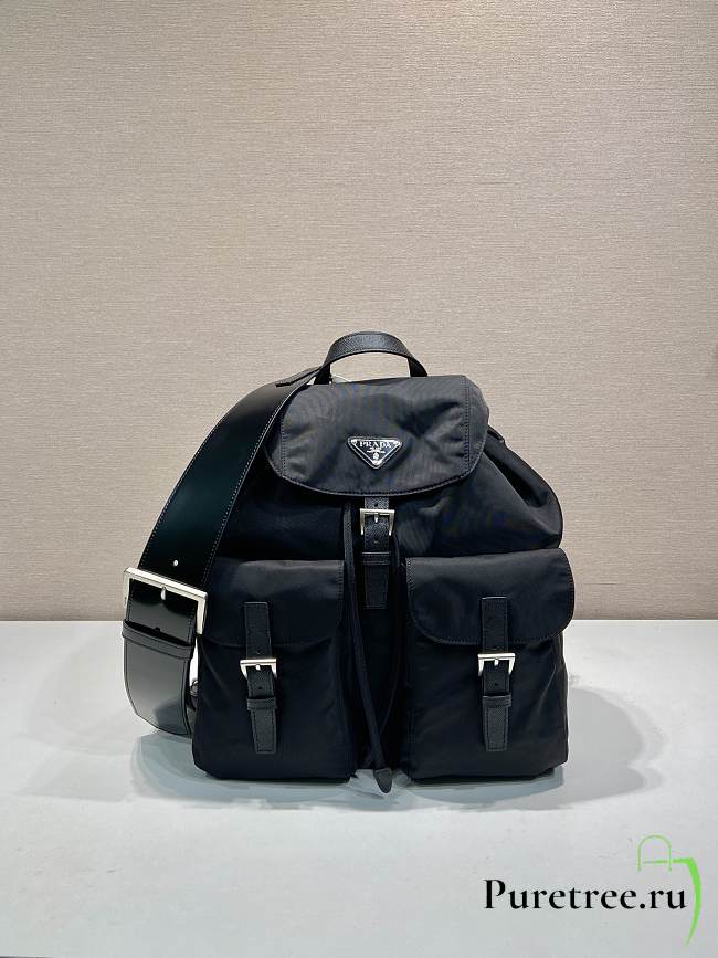 PRADA | From The Runway Re-Nylon Backpack In Black - 1