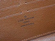 LOUIS VUITTON | Zippy Horizontal Wallet Monogram In Brown - 6