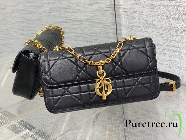 DIOR | Miss Daisy Mini Cross Bag Black  - 1