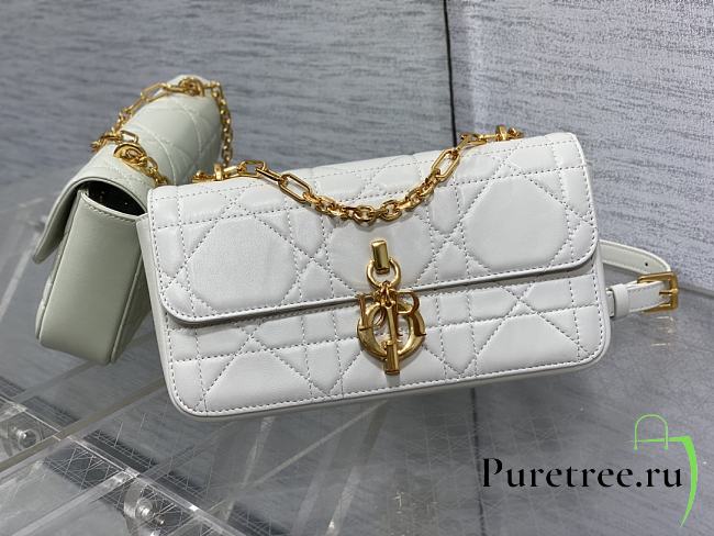 DIOR | Miss Daisy Mini Cross Bag White - 1